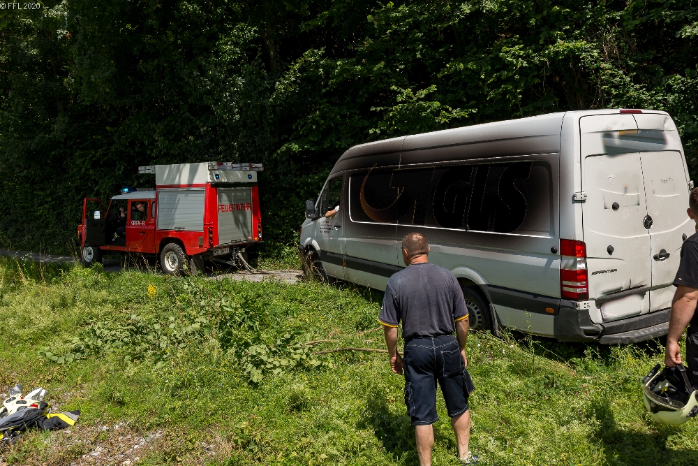 T03 Verkehrsunfall, Fahrzeugbergung, binden von Betriebsmittel